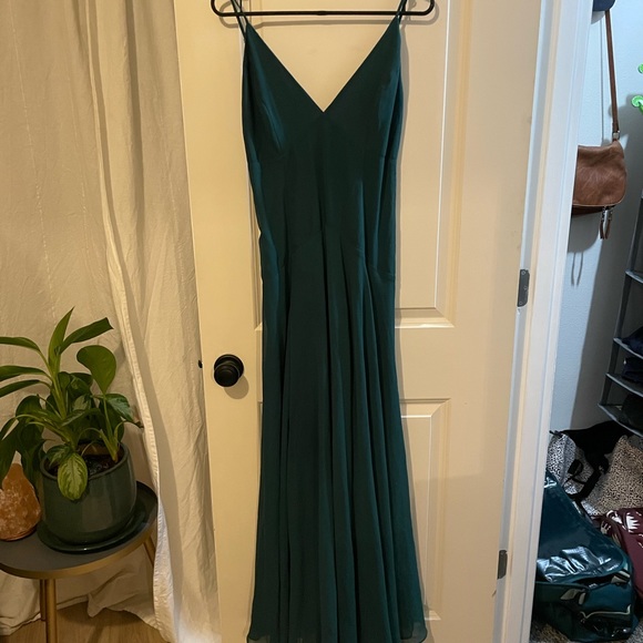 Emerald Green Lulus Dress - Picture 2 of 5